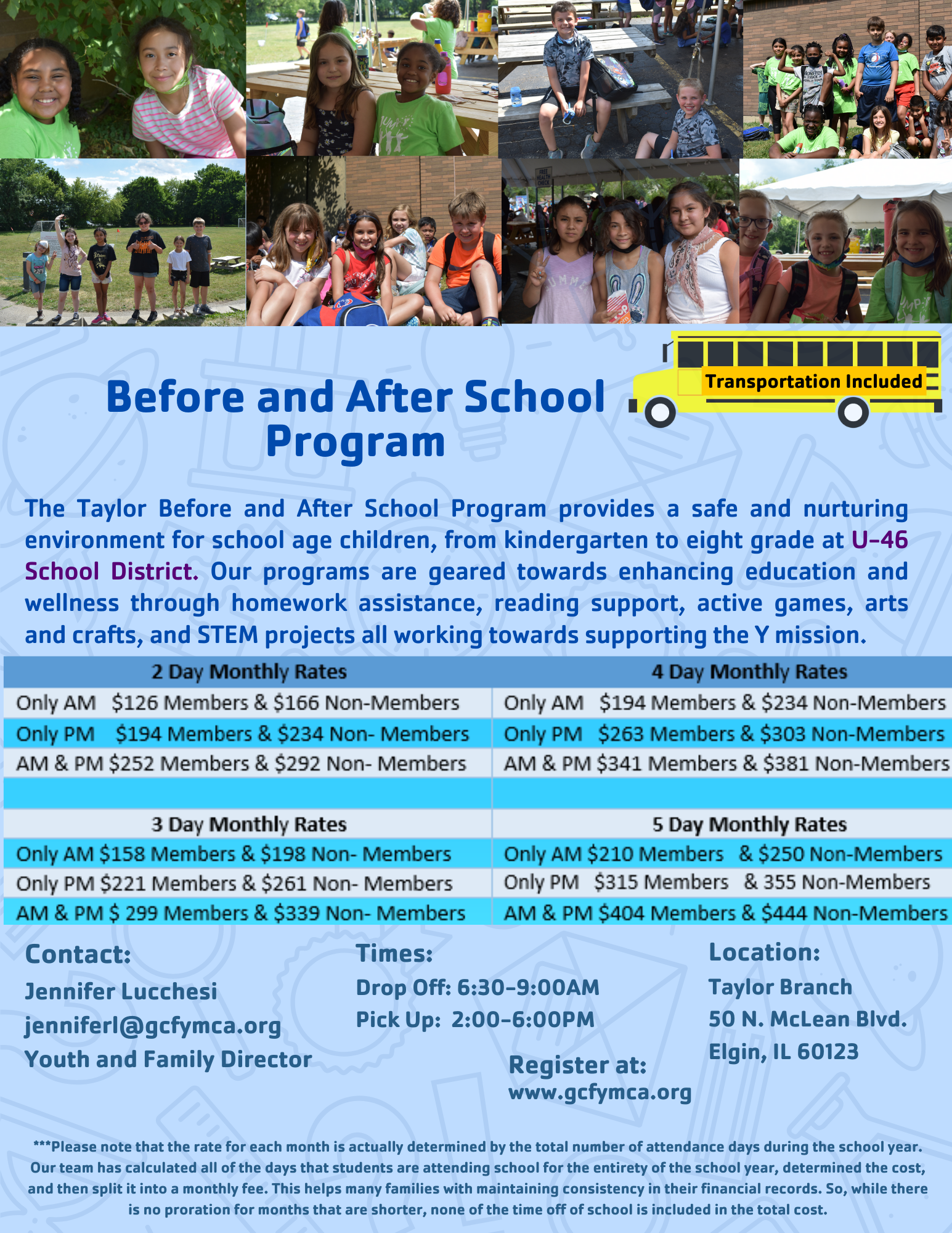 Taylor Y Before After School Program